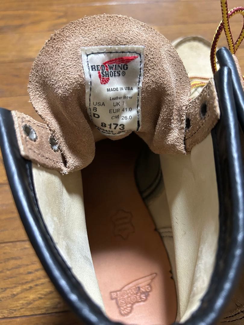 美品✨レッドウイング　スエード ワークブーツ
