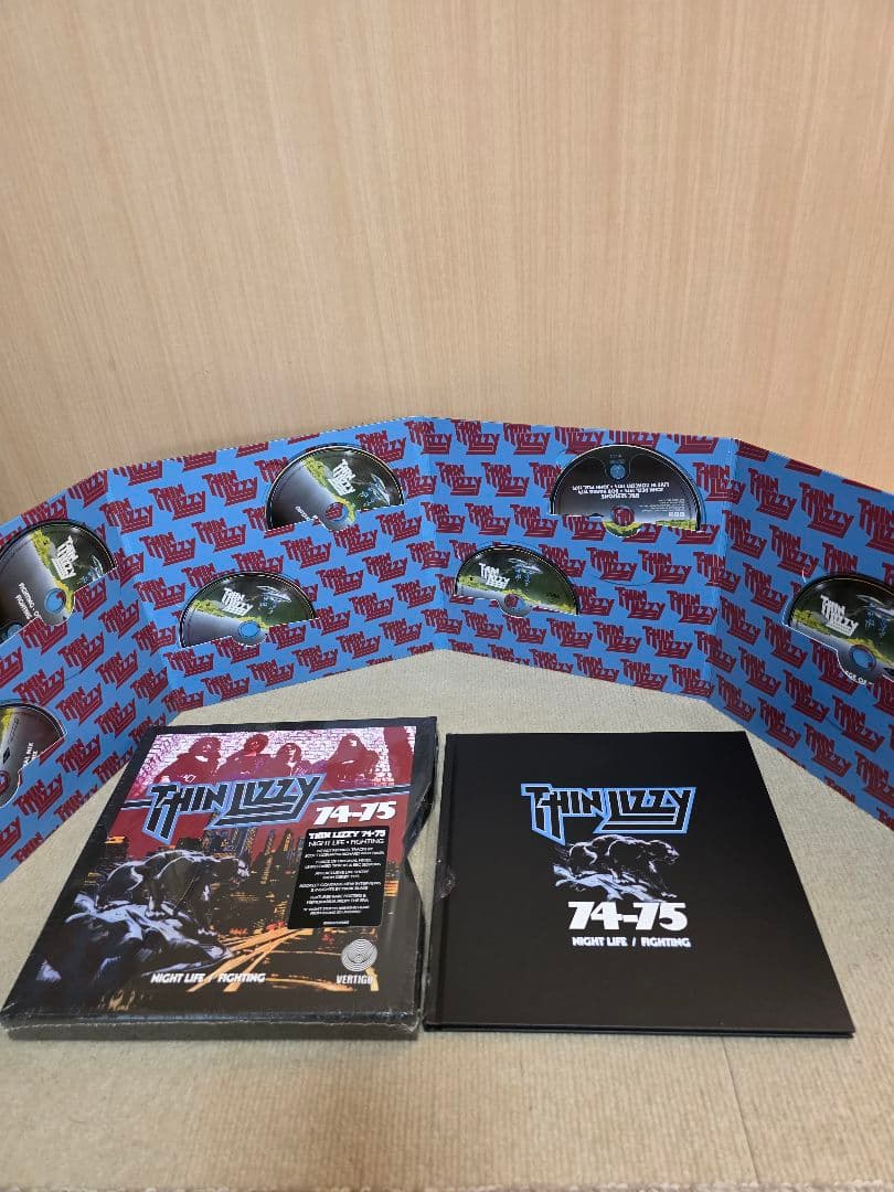 【7枚組】シン・リジィ/Nightlife / Fighting 74-75