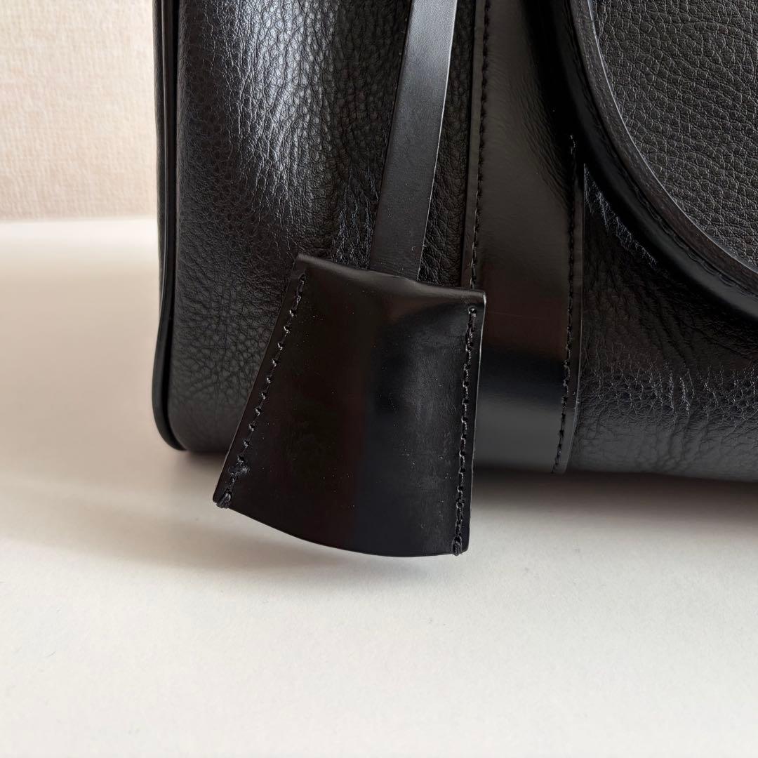 MBハイエンドレザーショルダーバッグ　ブラック