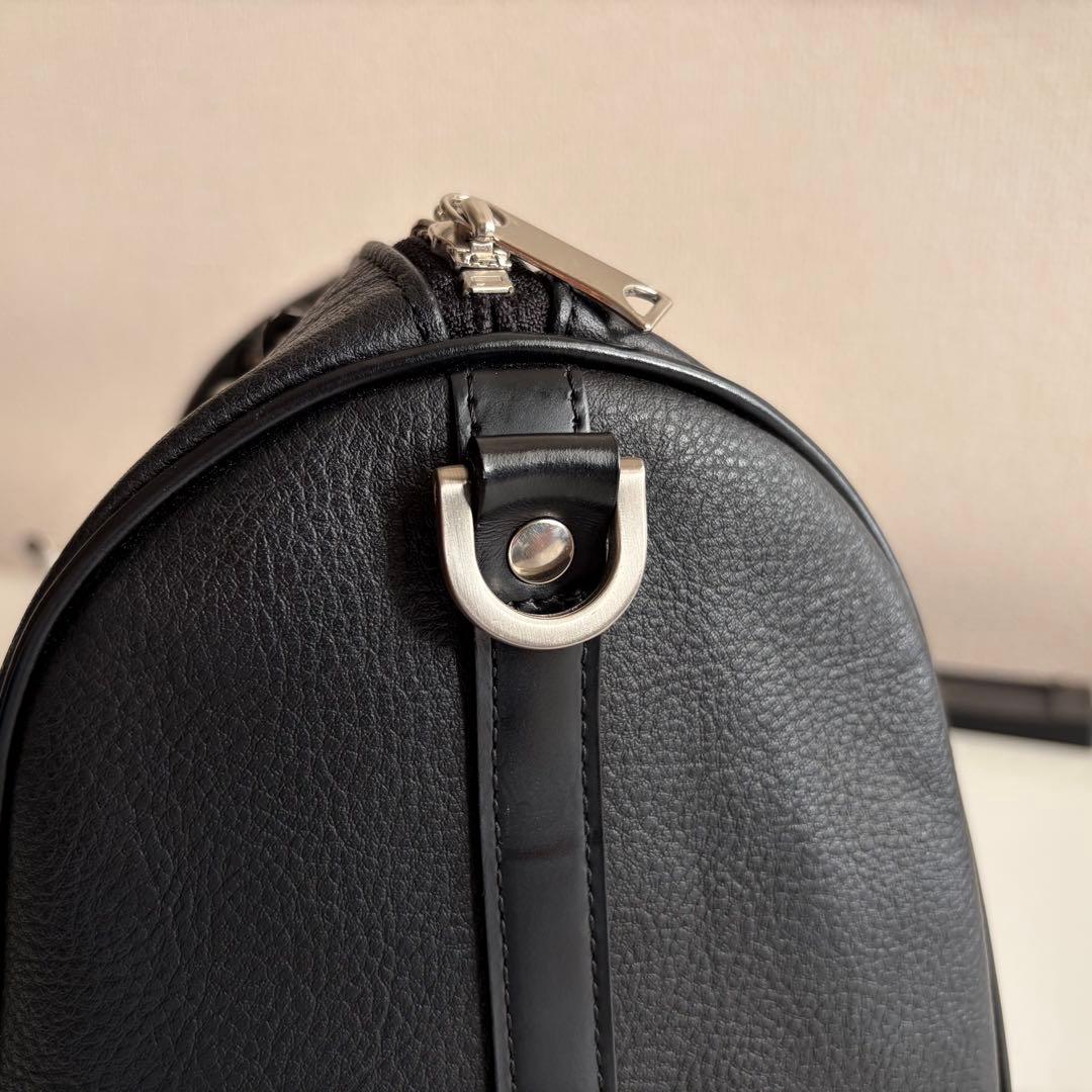 MBハイエンドレザーショルダーバッグ　ブラック