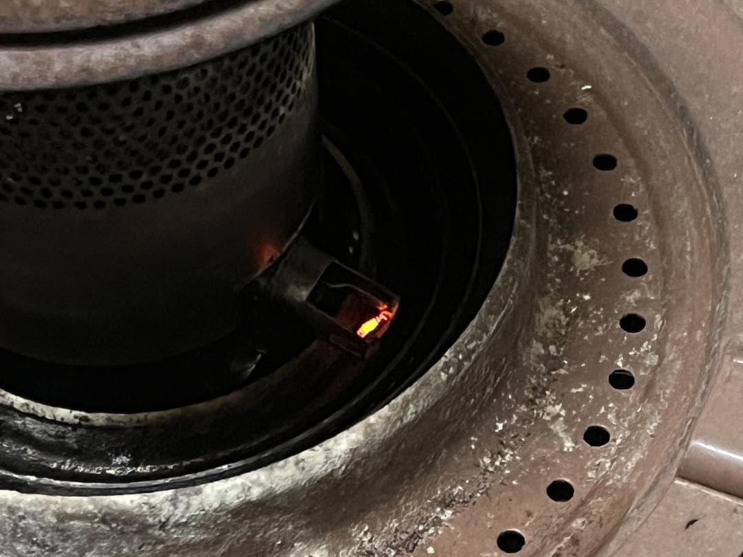 日本船燈 ニッセン 石油ストーブ FW-3 希少 動作確認済み