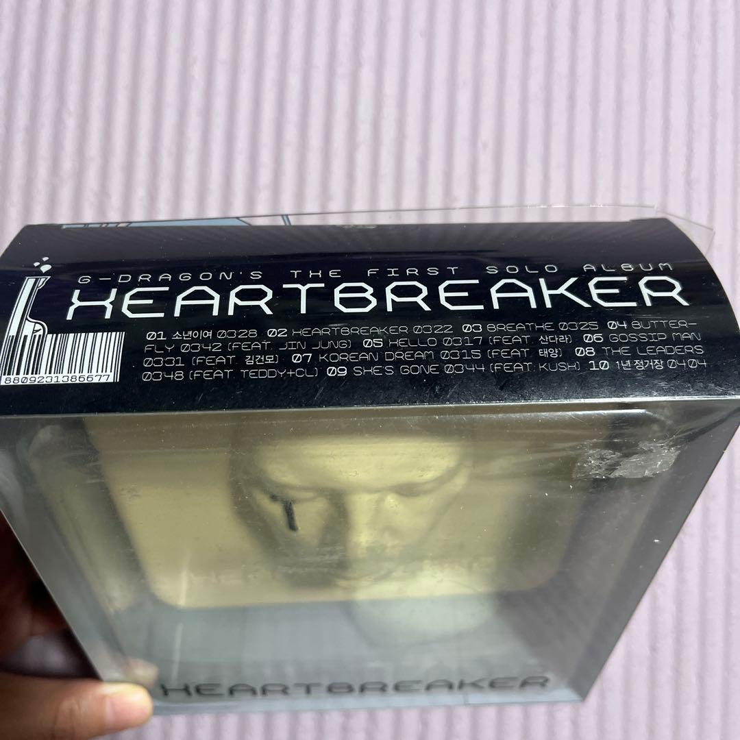 廃盤　GD G-DRAGON　1集　HEART BREAKER　初回限定盤