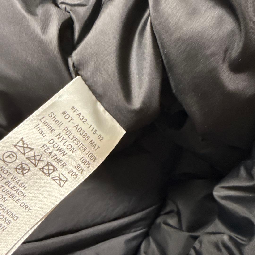 【美品】DANTON ダントン スタンドカラー ジップアップ ダウンベスト(L)