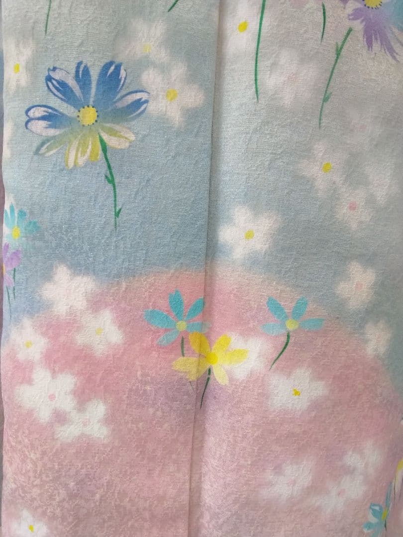 振袖フルセット、正絹振袖成人式、重ね衿帯揚げ帯締め、西陣袋帯長襦袢、ガード加工₠