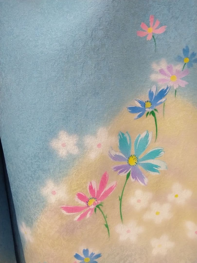 振袖フルセット、正絹振袖成人式、重ね衿帯揚げ帯締め、西陣袋帯長襦袢、ガード加工₠