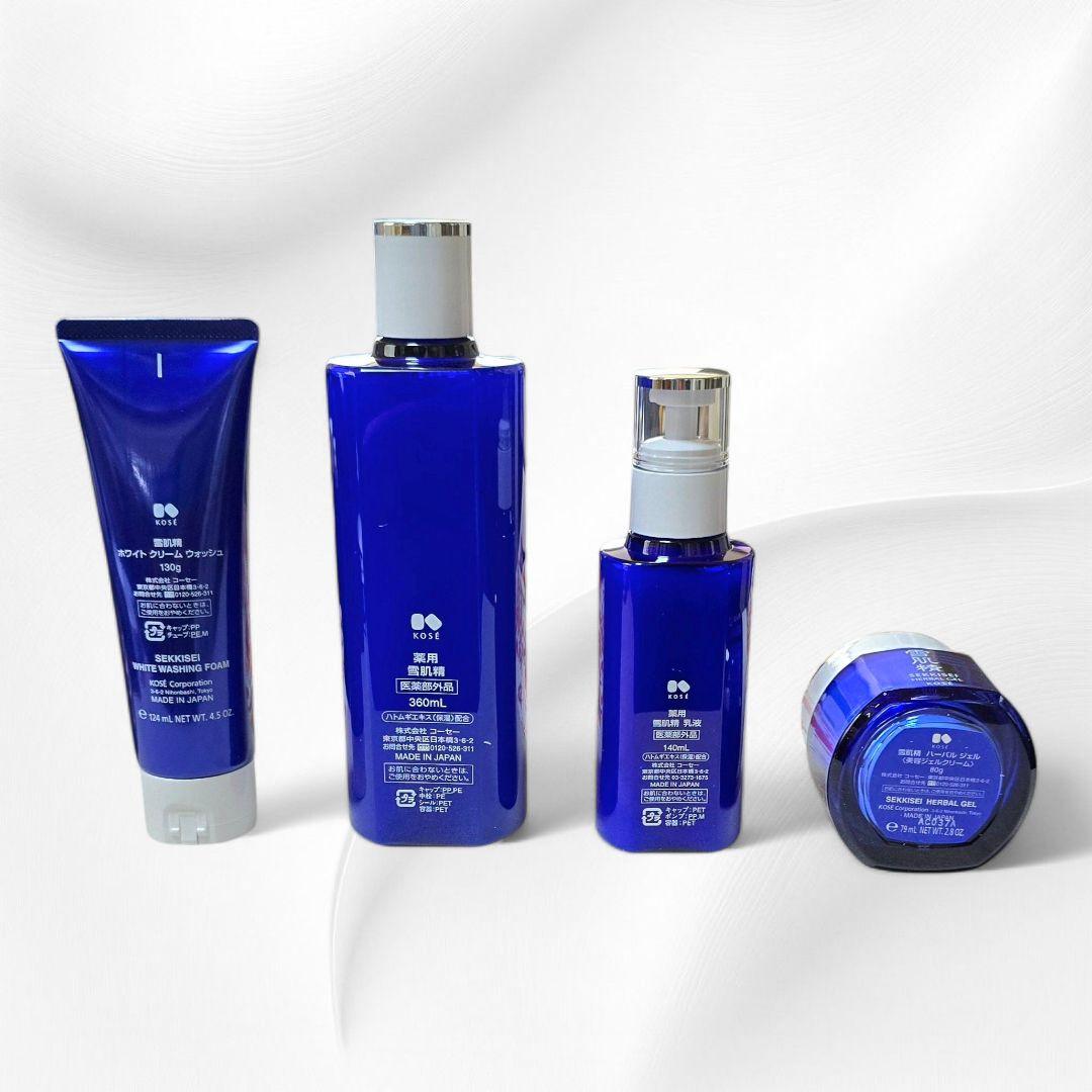 雪肌精　ベストセレクション　免税店限定　化粧水　乳液　クリーム　洗顔　新品未使用