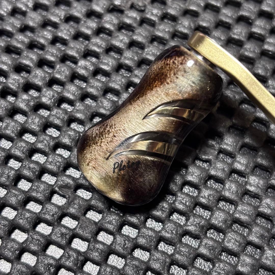 プレトリー　スタビライズドウッド & メタル　ブラック/ゴールド　値下不可