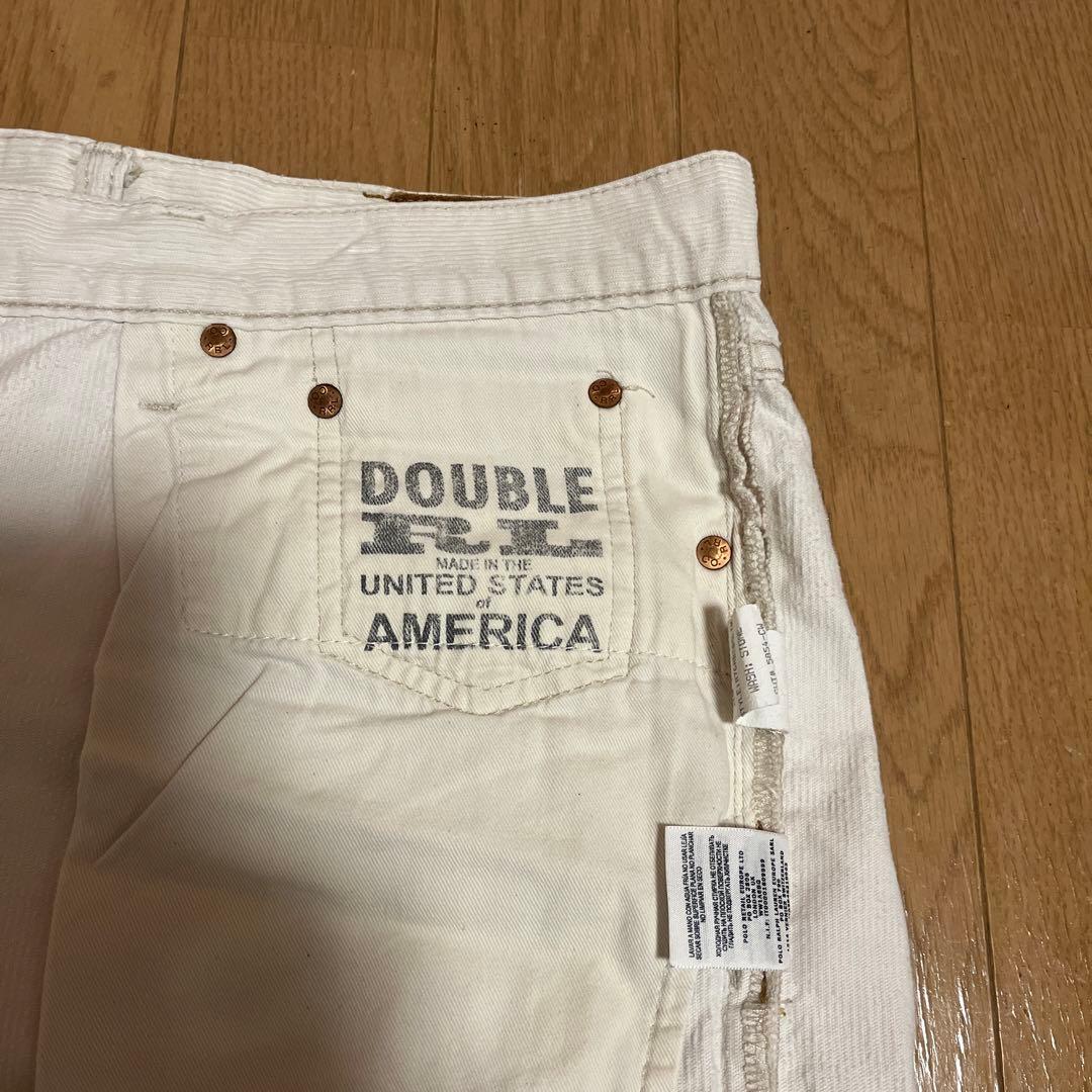 RRL コーデュロイパンツ【白】USA製