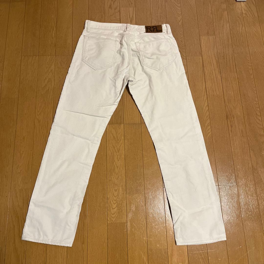 RRL コーデュロイパンツ【白】USA製