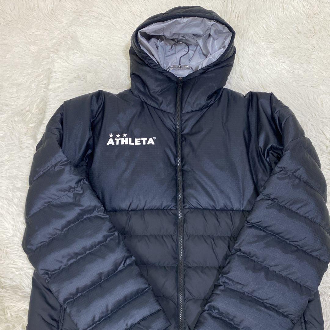 新品 未使用 ATHLETA アスレタ ベンチコート ダウンコート ロングダウン