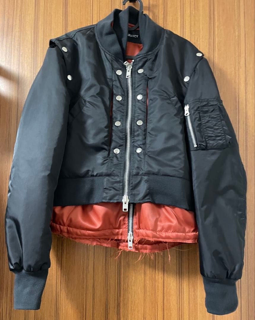 【GRANCY】ボリュームレイヤードデザインMA‐1 Mサイズ