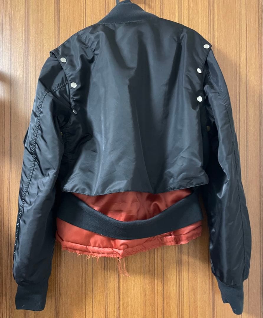 【GRANCY】ボリュームレイヤードデザインMA‐1 Mサイズ