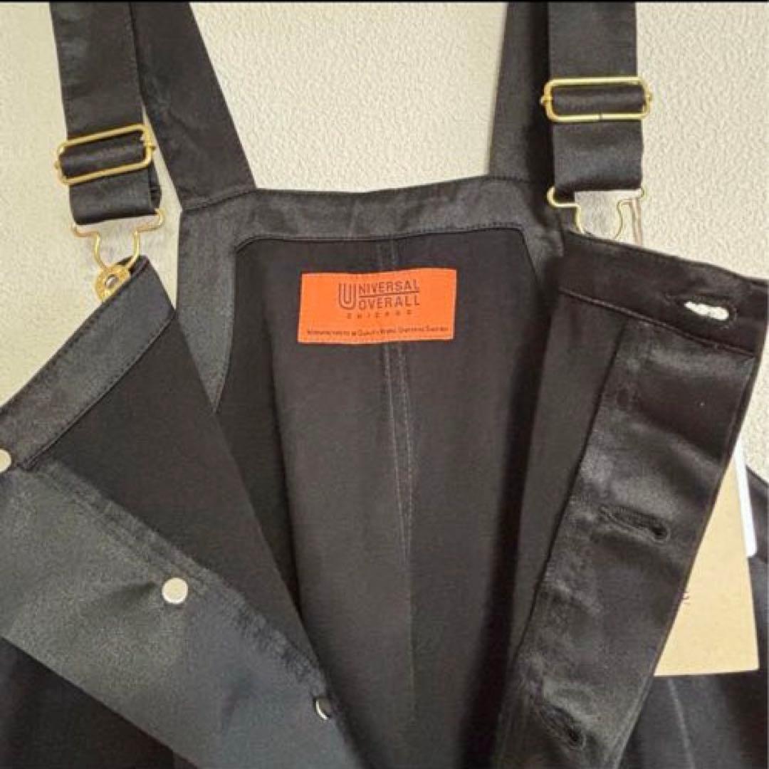 サテン カレンソロジー × ユニバーサルオーバーオール ハーフ丈