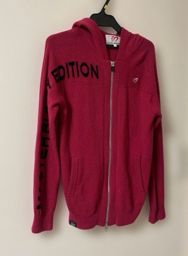 パーリーゲイツ　マスターバニー　カシミヤパーカー　ピンク