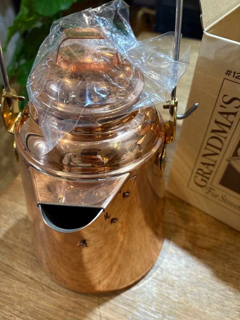 新品未使用　グランマ コッパーケトル #12113 3.3L小　旧ロゴ