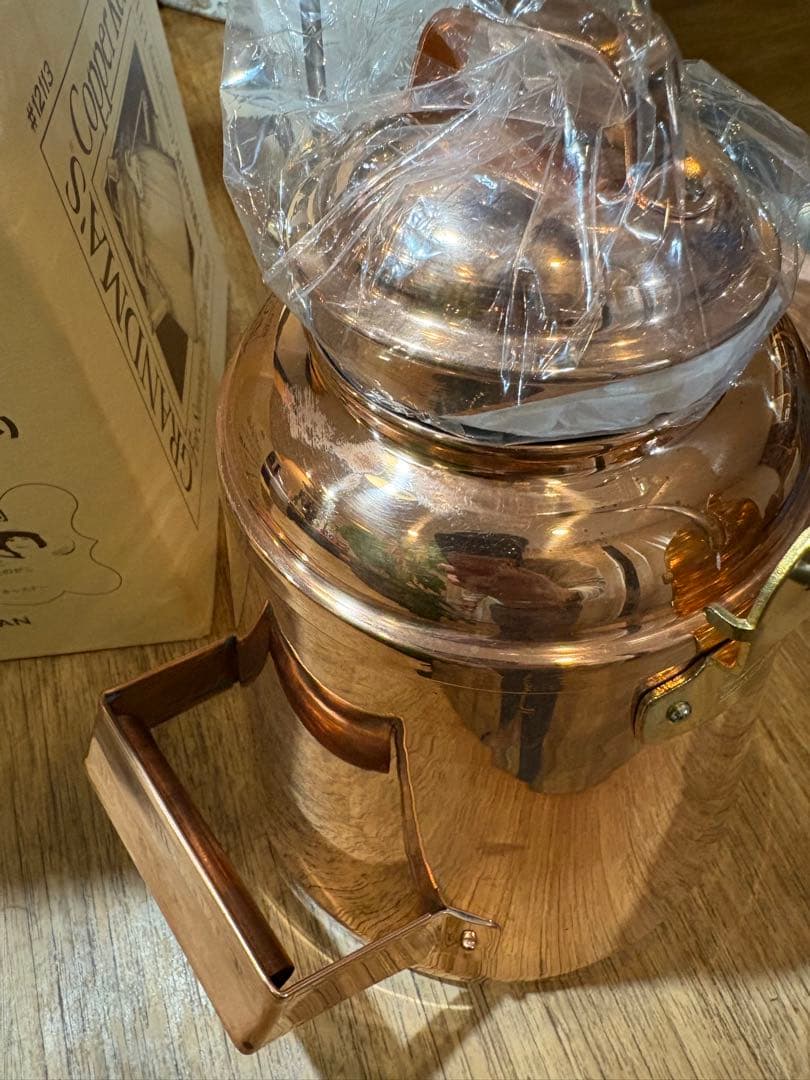 新品未使用　グランマ コッパーケトル #12113 3.3L小　旧ロゴ