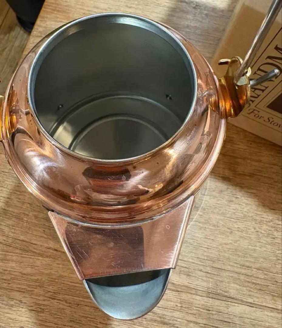 新品未使用　グランマ コッパーケトル #12113 3.3L小　旧ロゴ