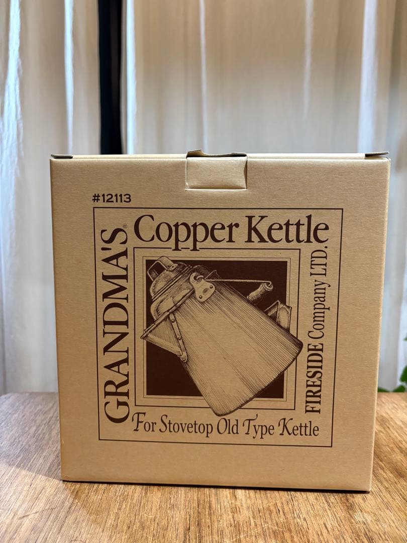 新品未使用　グランマ コッパーケトル #12113 3.3L小　旧ロゴ