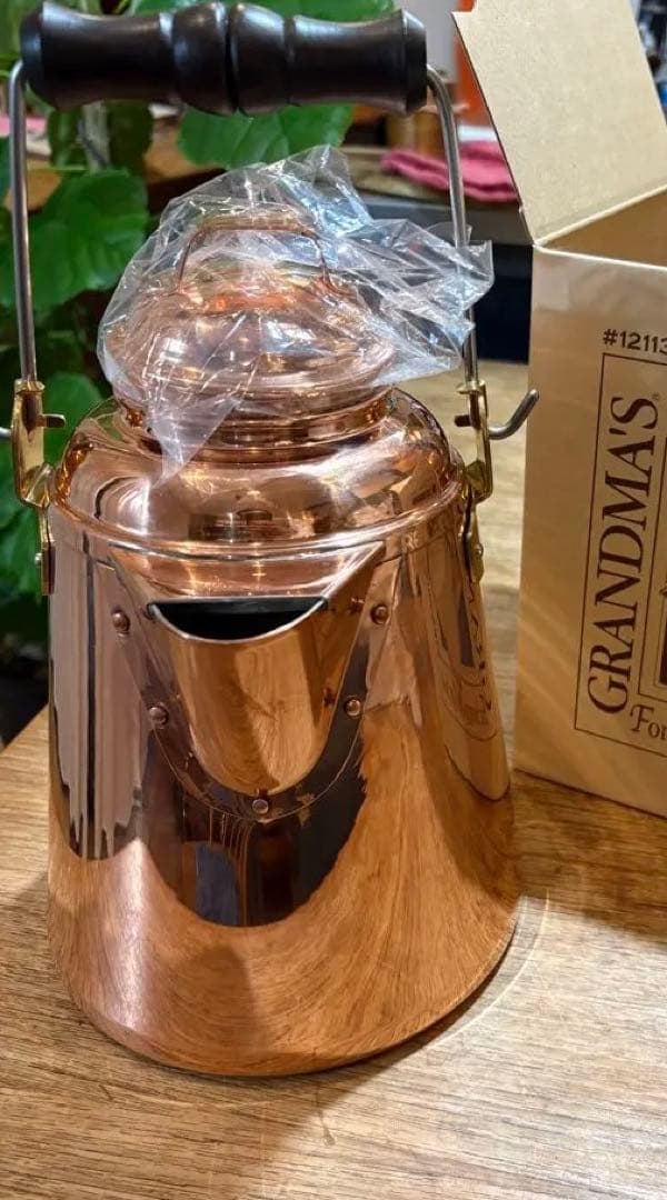 新品未使用　グランマ コッパーケトル #12113 3.3L小　旧ロゴ