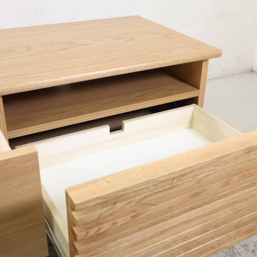 展示B品 25年製 ウニコ ソルク TVボード 幅160cm ナチュラル オーク