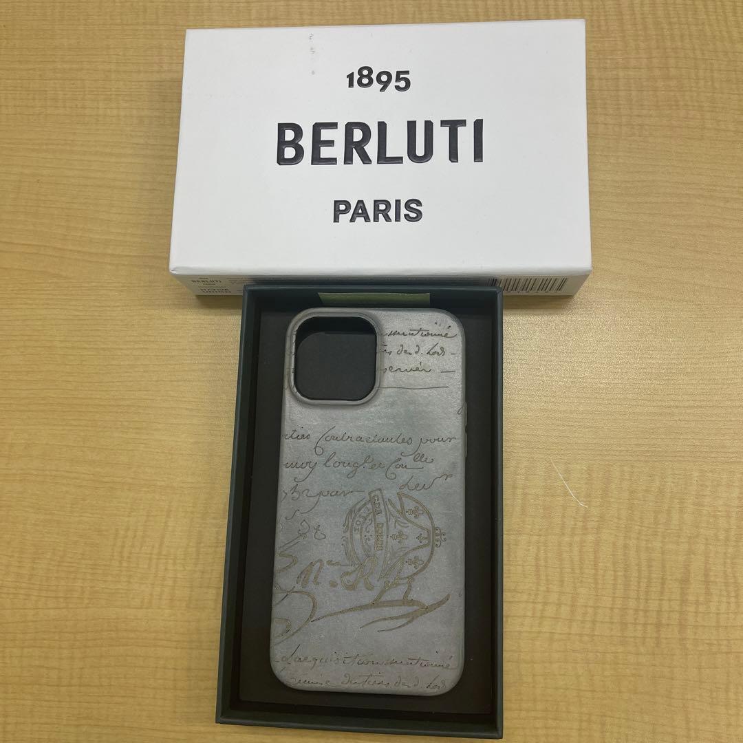 BERLUTI iPhone14pro maxケース スクリットレザー