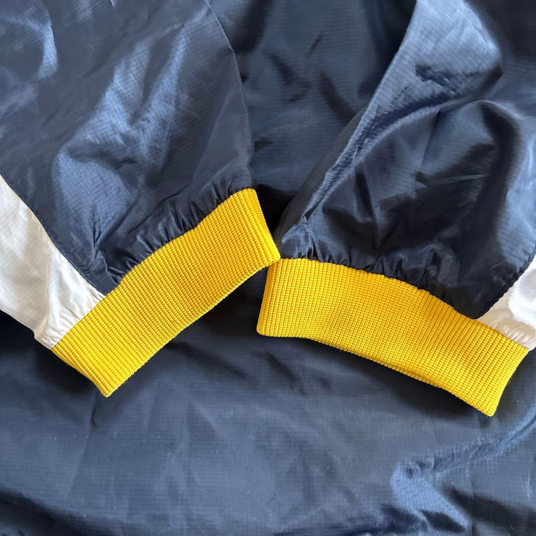 【NIKE】ナイロン ピステ セットアップ 上下 ネイビー ドット メンズL/M