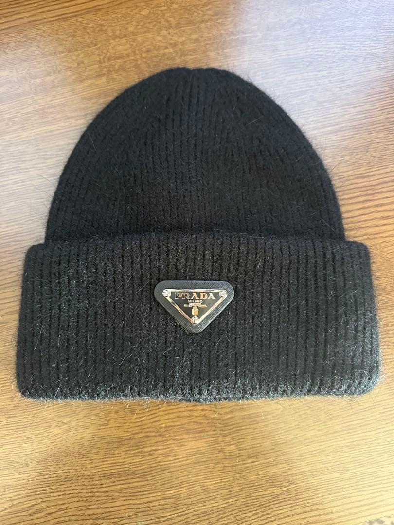 ブラック ニット帽 ビーニー