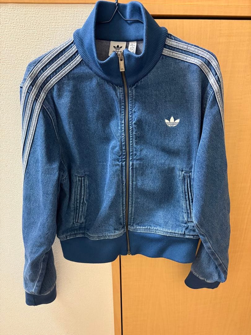 adidas アディダス アディカラー デニム トラックトップ ジャケット