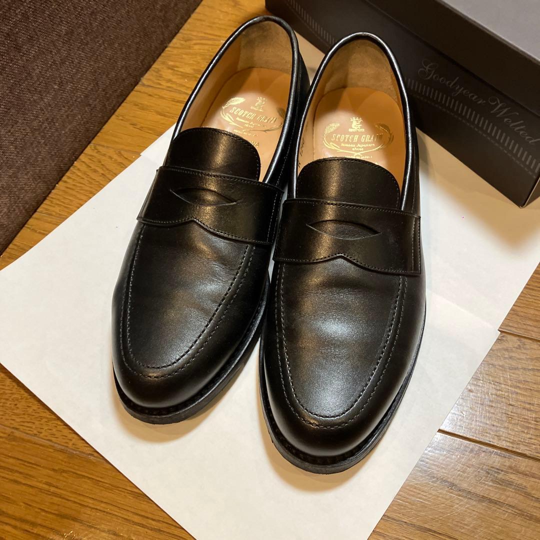 スコッチグレイン R1240 限定品撥水レザー　　ローファー 25cmEEE