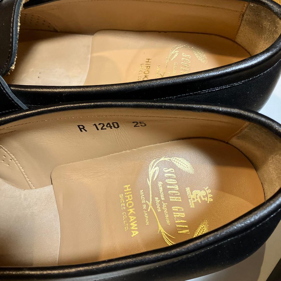 スコッチグレイン R1240 限定品撥水レザー　　ローファー 25cmEEE