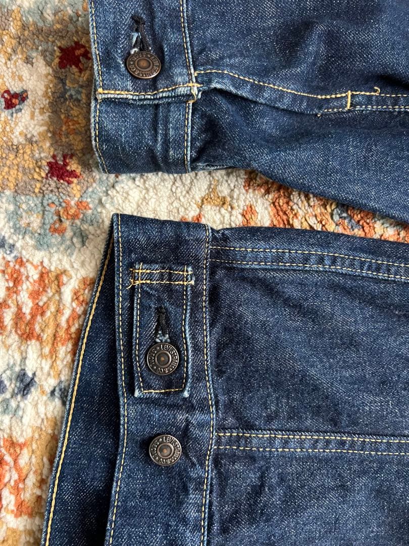 濃紺　リーバイス　デニム ジャケット　日本製 71557 サイズ 40