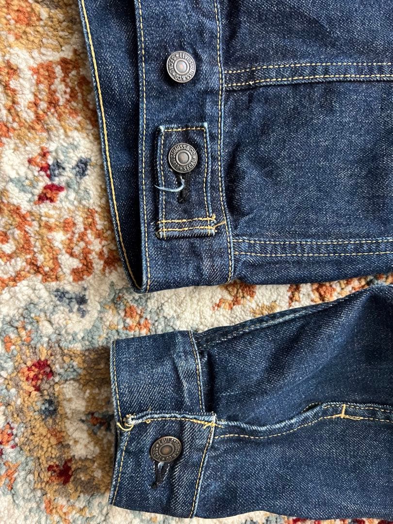 濃紺　リーバイス　デニム ジャケット　日本製 71557 サイズ 40