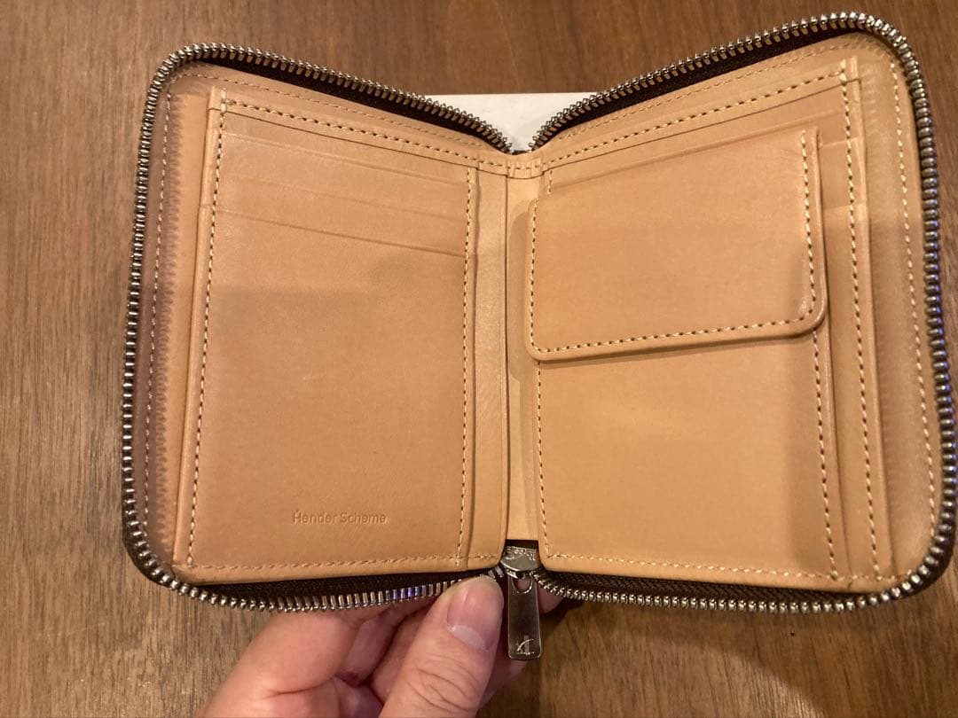 Hender Scheme（エンダースキーマ）SQUARE ZIP PURSE