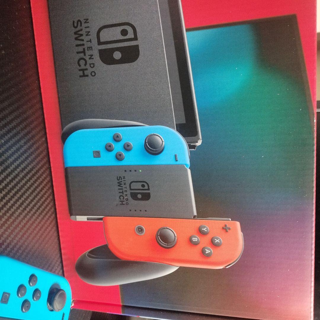 Nintendo Switch 赤/青 本体 純正コントローラー付き 値下げ可