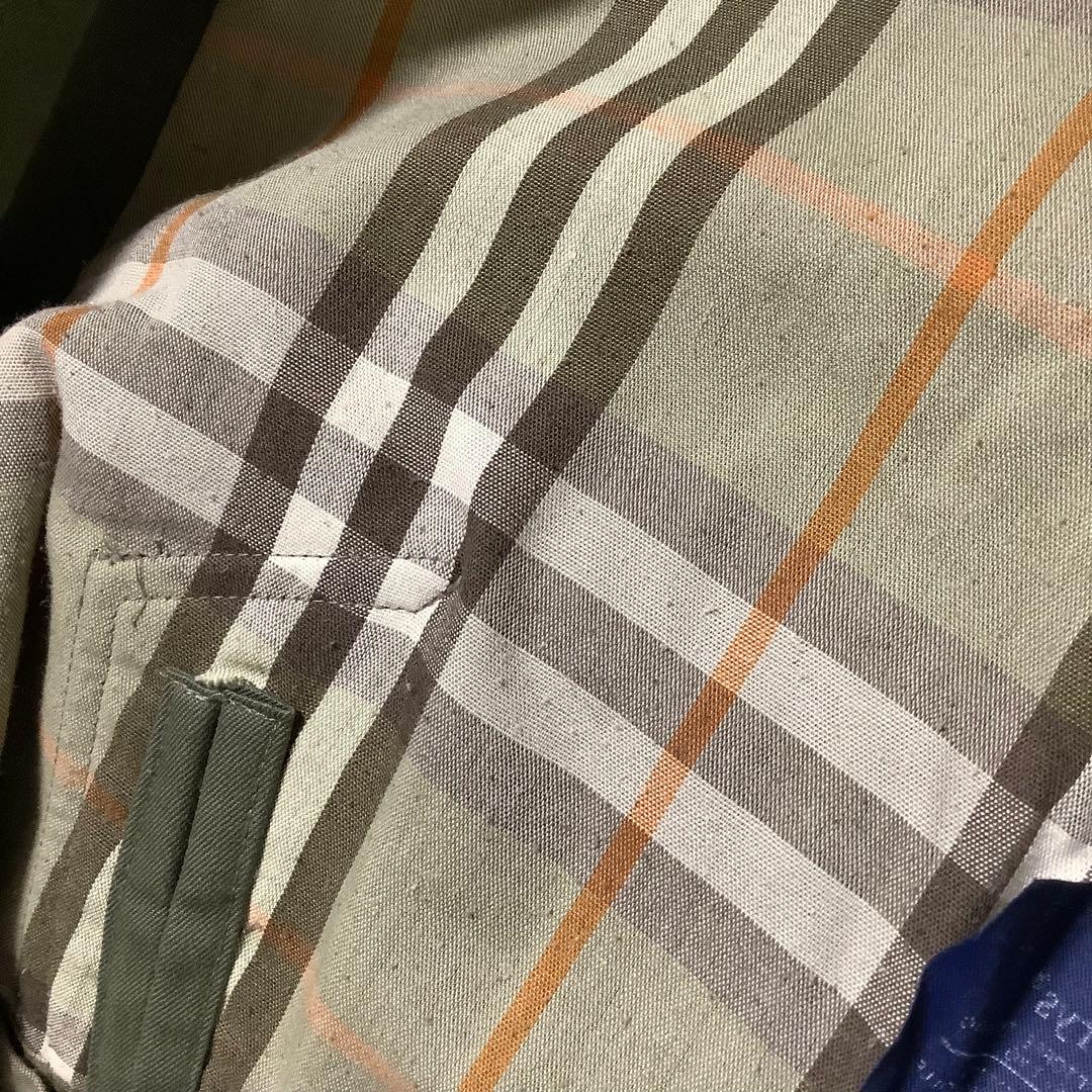 Burberrys オリーブグリーン ステンカラーコート　レディース　K-399