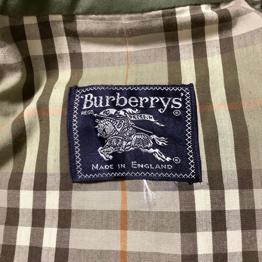 Burberrys オリーブグリーン ステンカラーコート　レディース　K-399