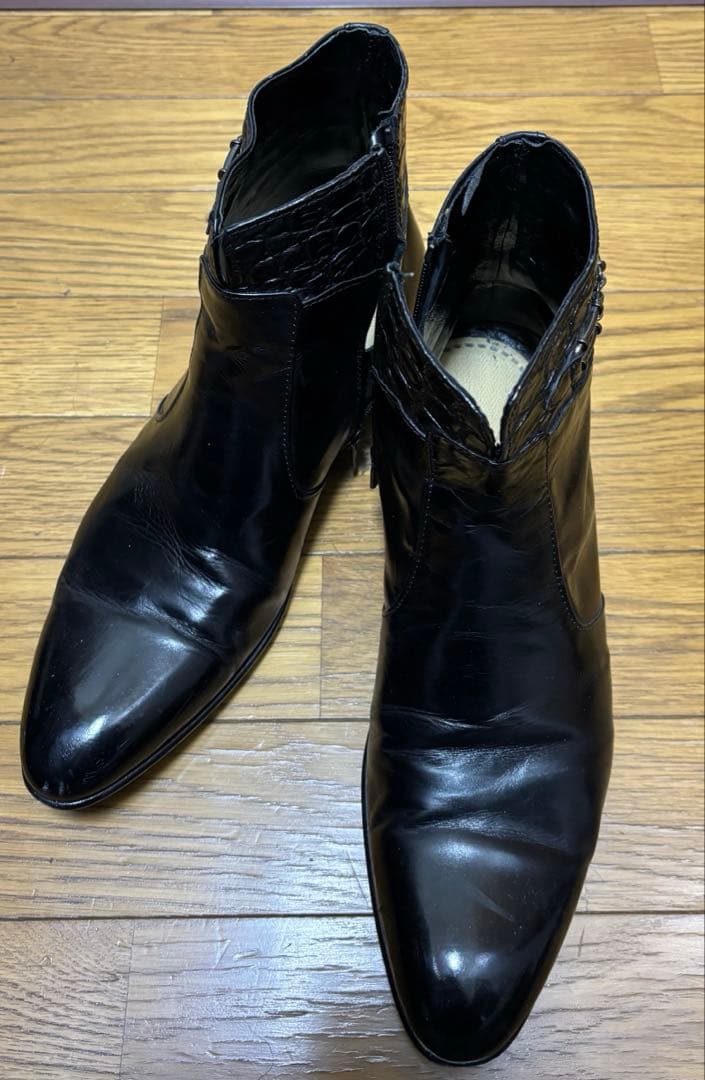 お兄系　ヒールブーツ