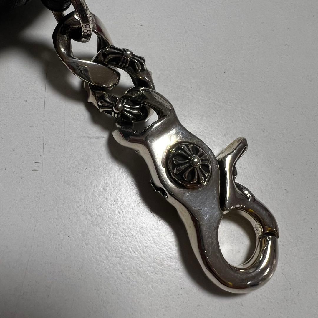 正規品　新品未使用　クロムハーツ マイクロタカ　ファンシーチェーン 黒 タカミニ