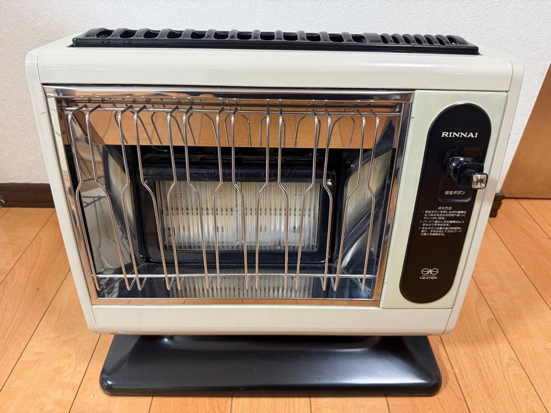 RINNAI R-600P-402 都市ガス ガスストーブ 暖房器具 動作確認済