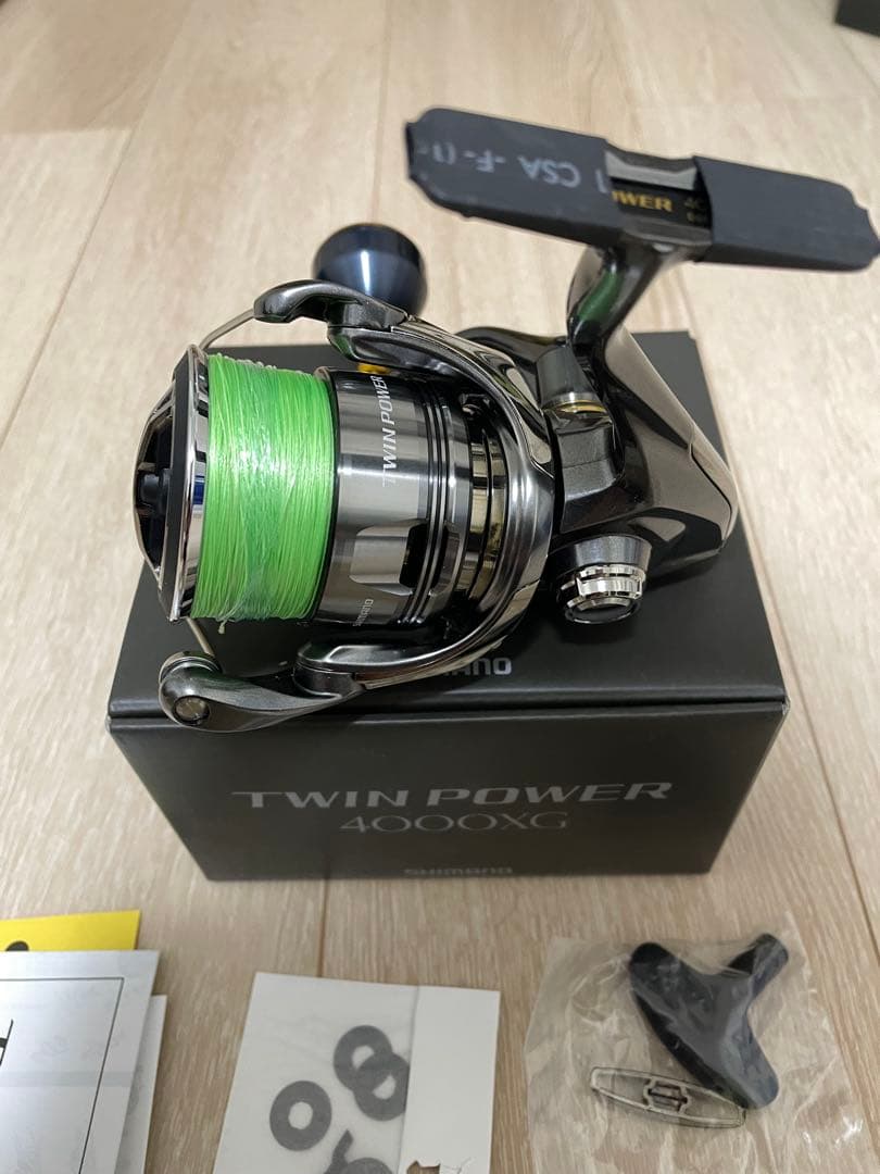 シマノ　24ツインパワー4000XG スローオシュレート解除済　美品　夢屋ノブ