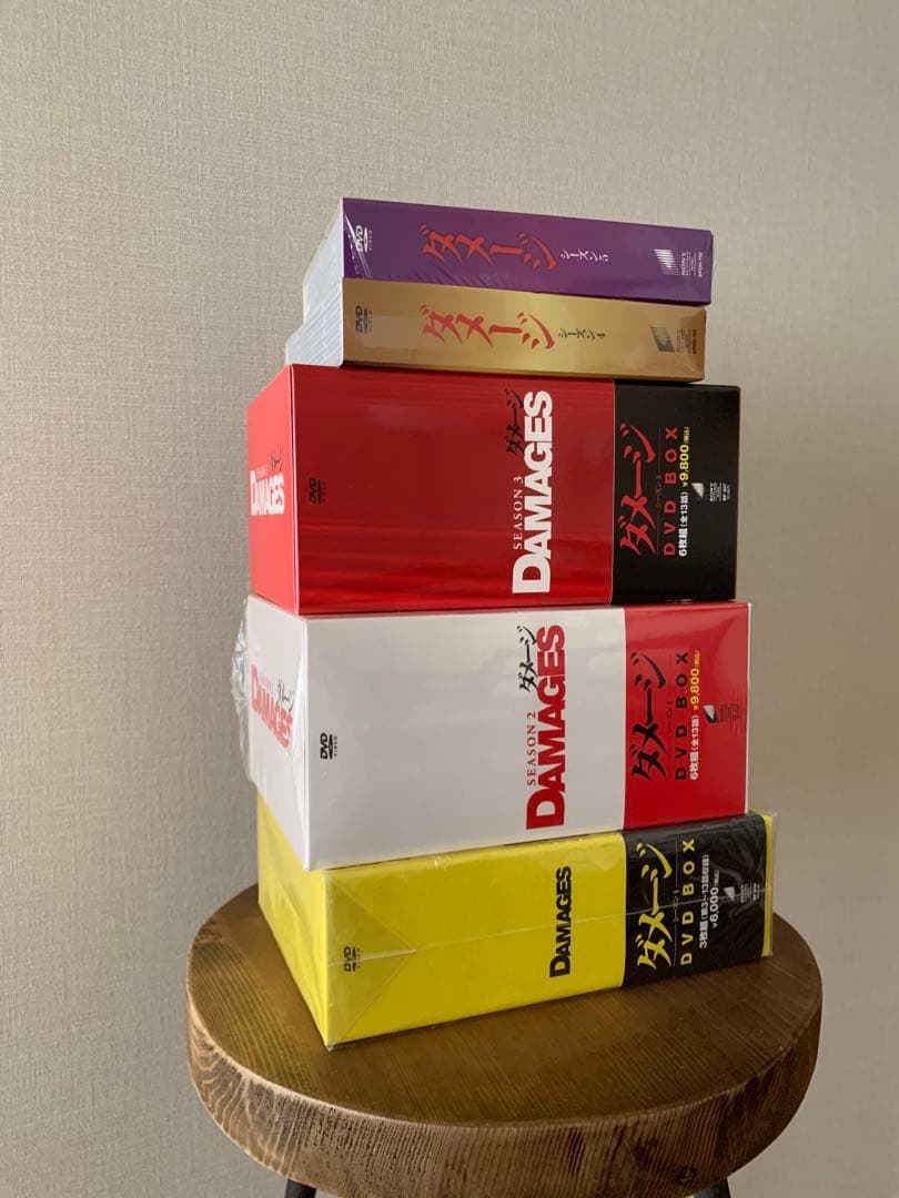 DAMAGES(ダメージ) ◻︎season1〜5(完結)◻︎DVD