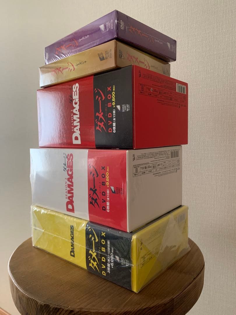 DAMAGES(ダメージ) ◻︎season1〜5(完結)◻︎DVD