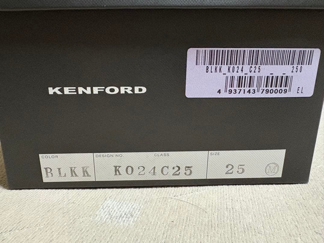 Kenford ローファー ペイズリー柄　新品未使用　25.0cm