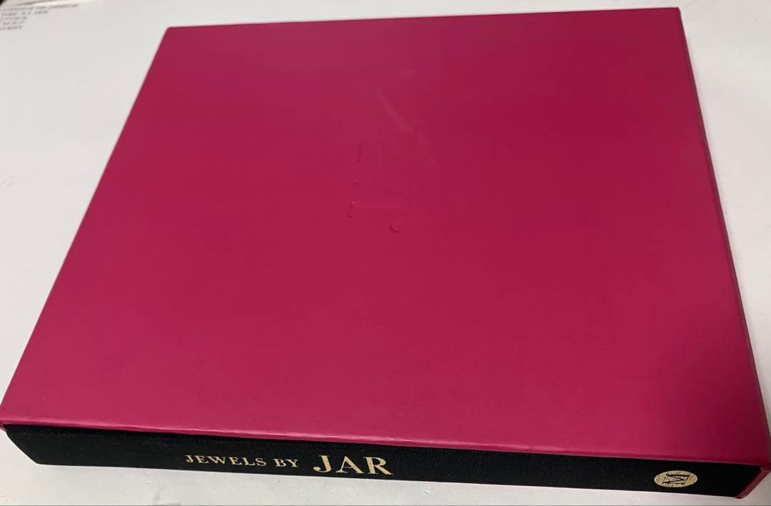 jar paris 赤ハードカバー JEWELS BY JAR ジュエリー