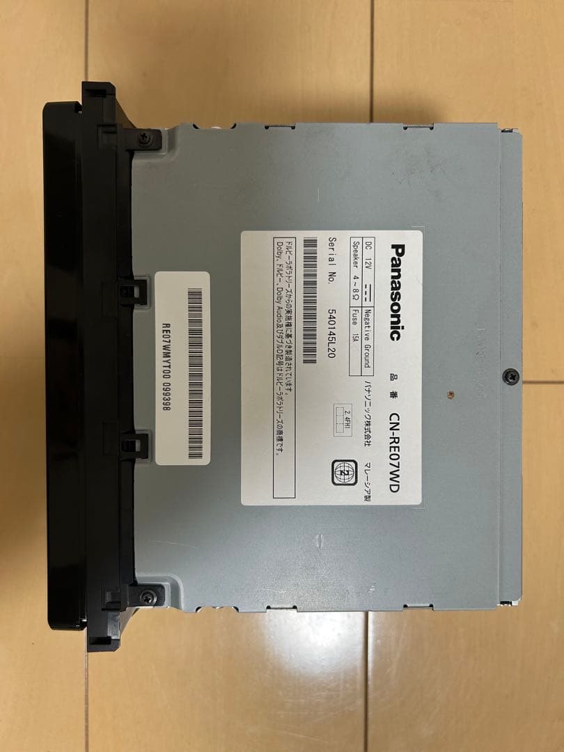 Panasonic CN-RE07WDカーナビゲーション
