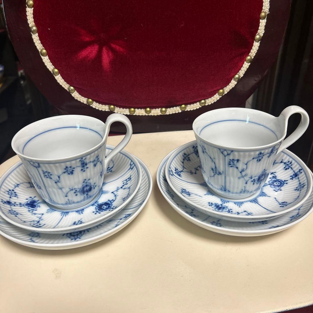  ロイヤルコペンハーゲン 2セット&皿２枚