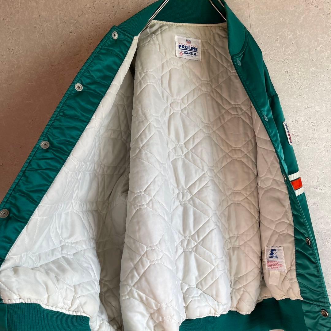 アメリカ製 80s 90s NFL スターター ドルフィンズ スタジャン XL