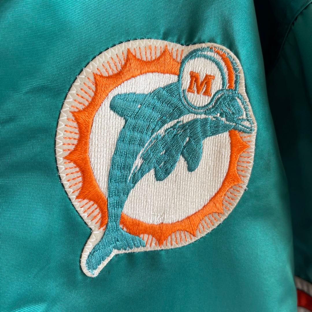 アメリカ製 80s 90s NFL スターター ドルフィンズ スタジャン XL