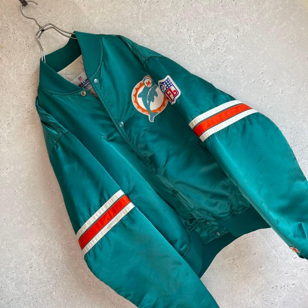 アメリカ製 80s 90s NFL スターター ドルフィンズ スタジャン XL