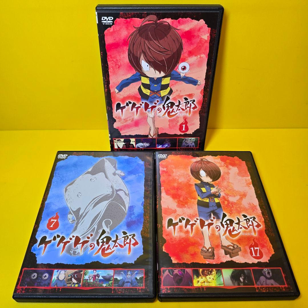 新品ケース交換済み　ゲゲゲの鬼太郎 2018TVシリーズ DVD全17巻セット